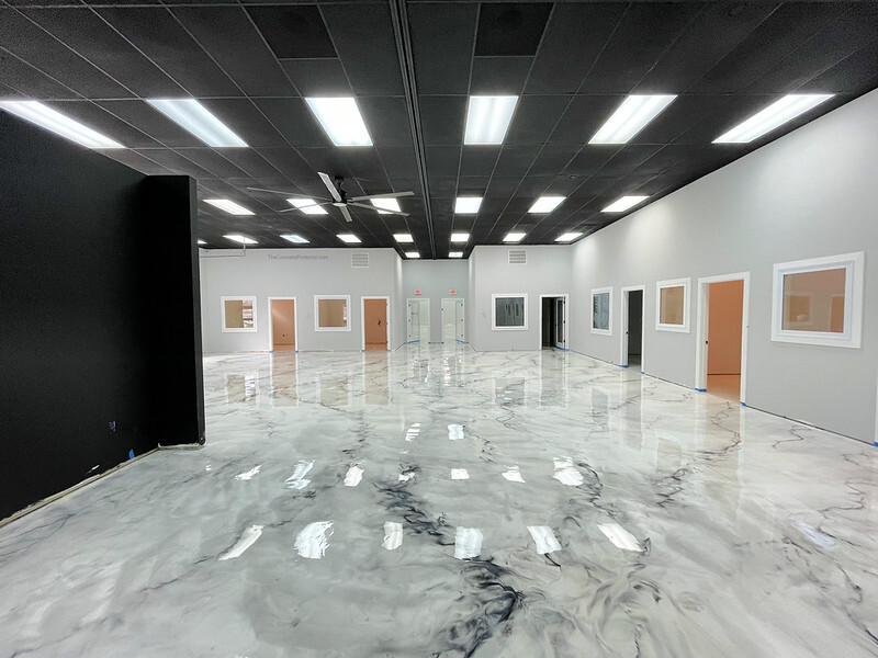 Commercial Metallic Epoxy Flooring