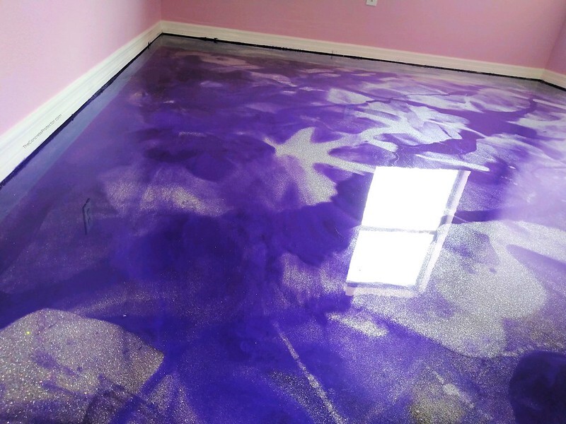  Metallic Epoxy Flooring