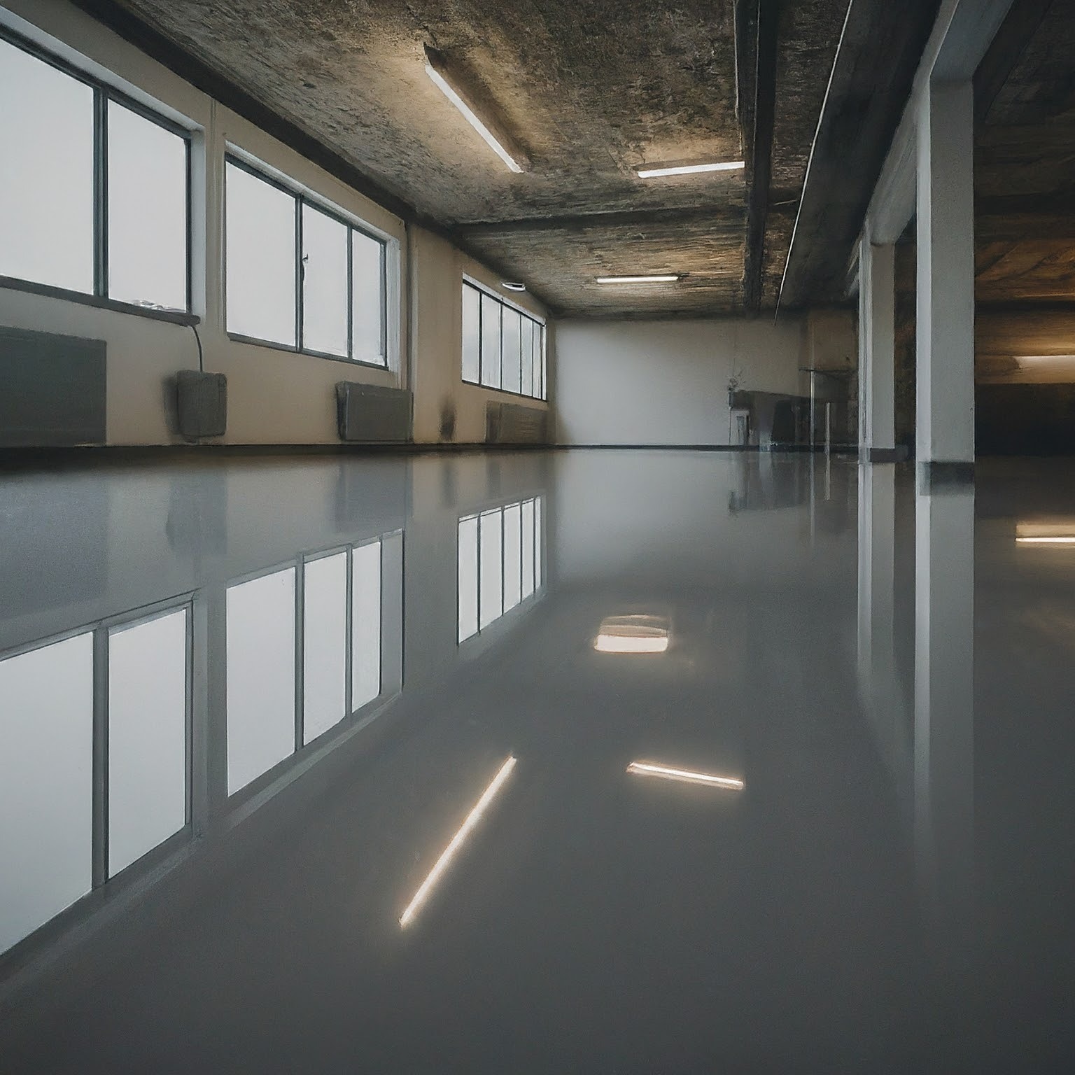 Commercial epoxy floor